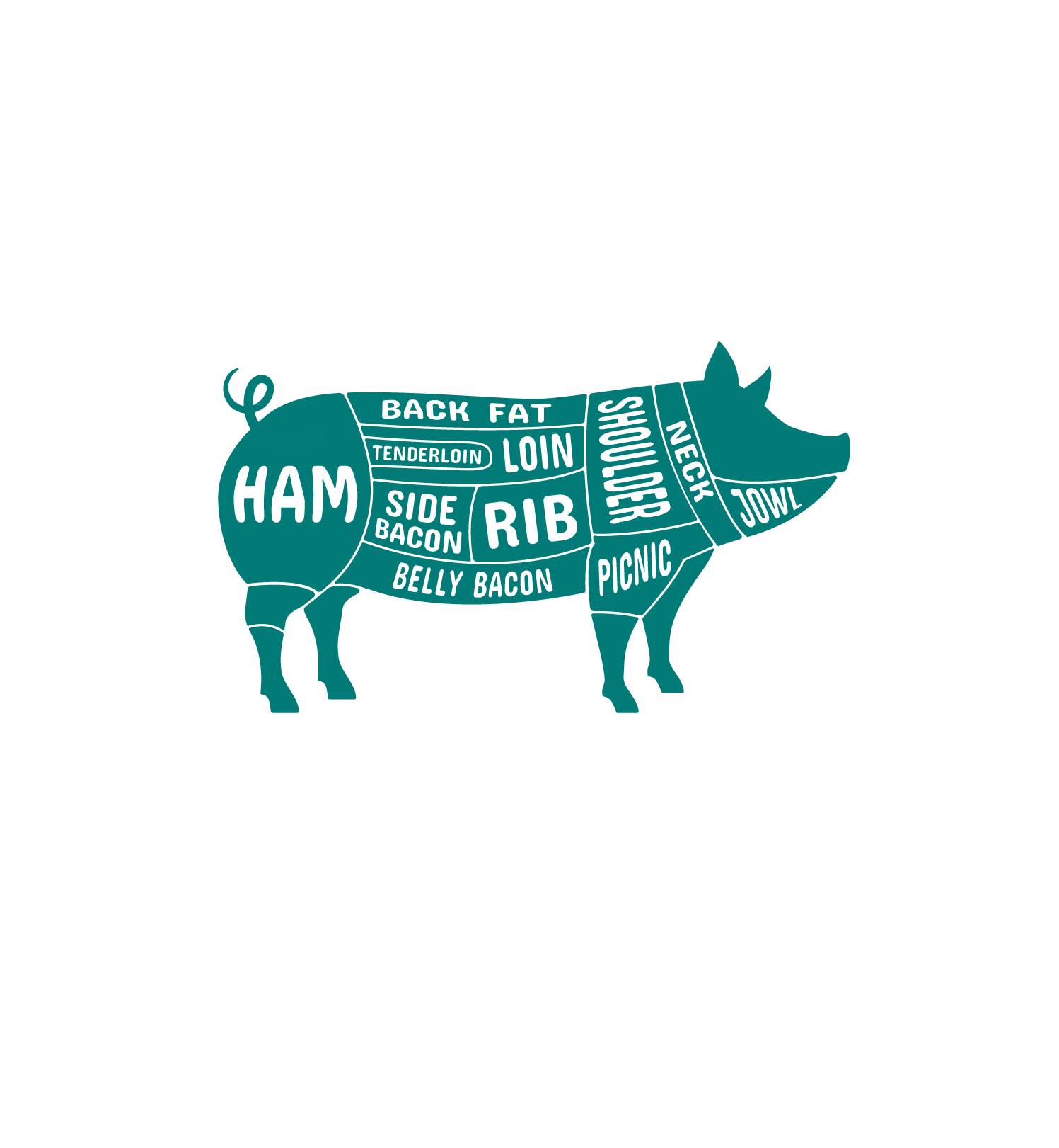 Pork Silhouette