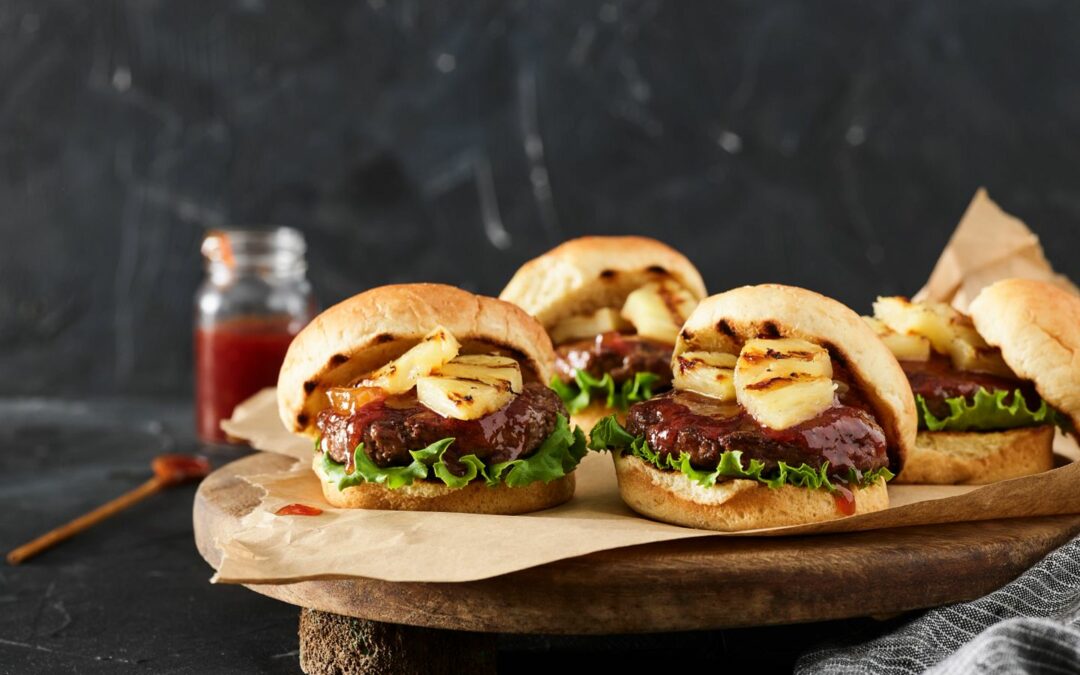 Sweet Hawaiian Beef Sliders